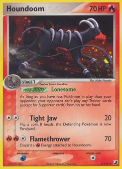 Houndoom #7, Reverse Foil