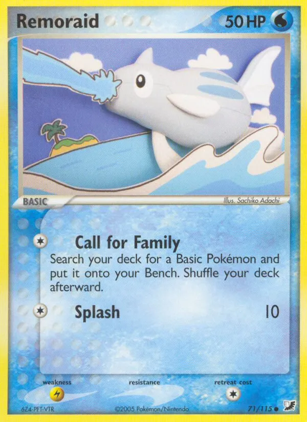 Remoraid #71, Unseen Forces Reverse Foil