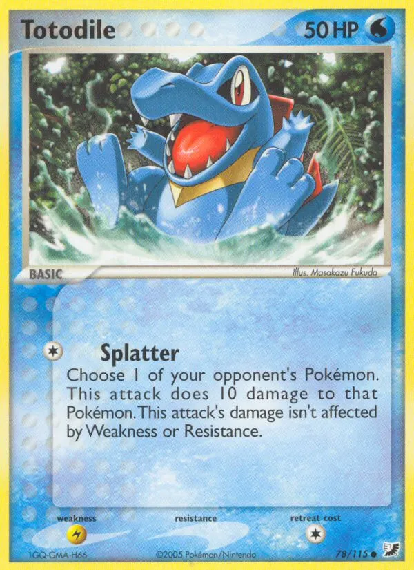 Totodile #78, Unseen Forces