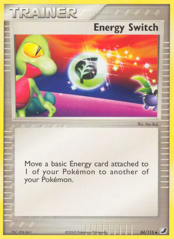 Energy Switch #84, Unseen Forces Reverse Foil