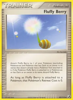 Fluffy Berry #85, Reverse Foil