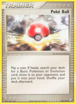 Poké Ball #87, Reverse Foil