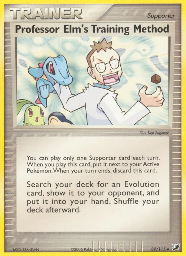 Professor Elm's Training Method #89, Unseen Forces Reverse Foil
