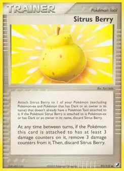 Sitrus Berry #91, Reverse Foil