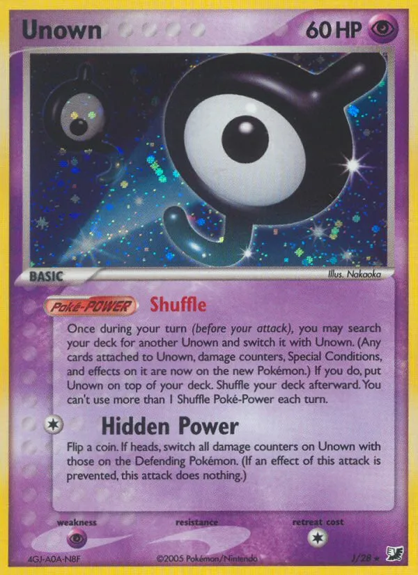 Unown #J, Unseen Forces