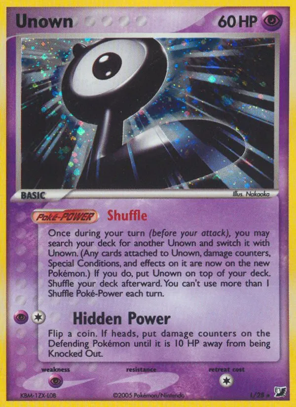Unown #L, Unseen Forces