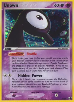 Unown #R, Standard