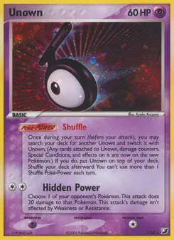Unown #T, Standard