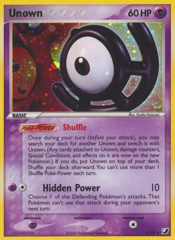 Unown #U, Unseen Forces