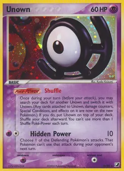 Unown #U, Standard