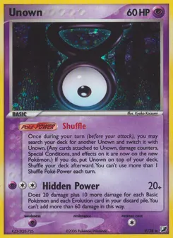 Unown #V, Standard