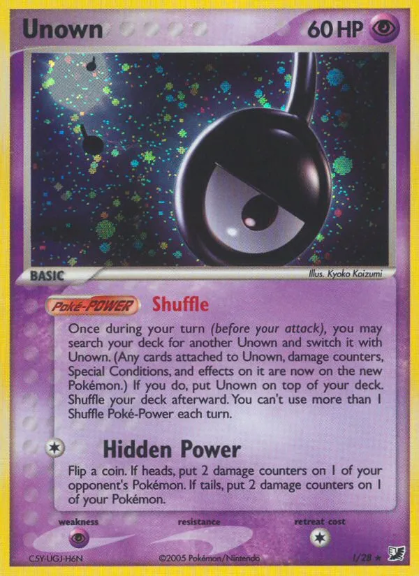 Unown #!, Unseen Forces