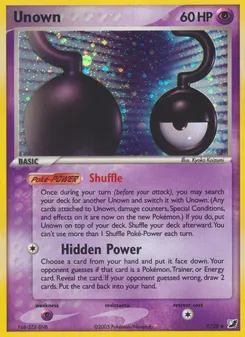 Unown #?, Standard
