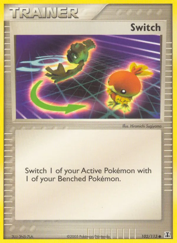 Switch #102, Delta Species Reverse Foil