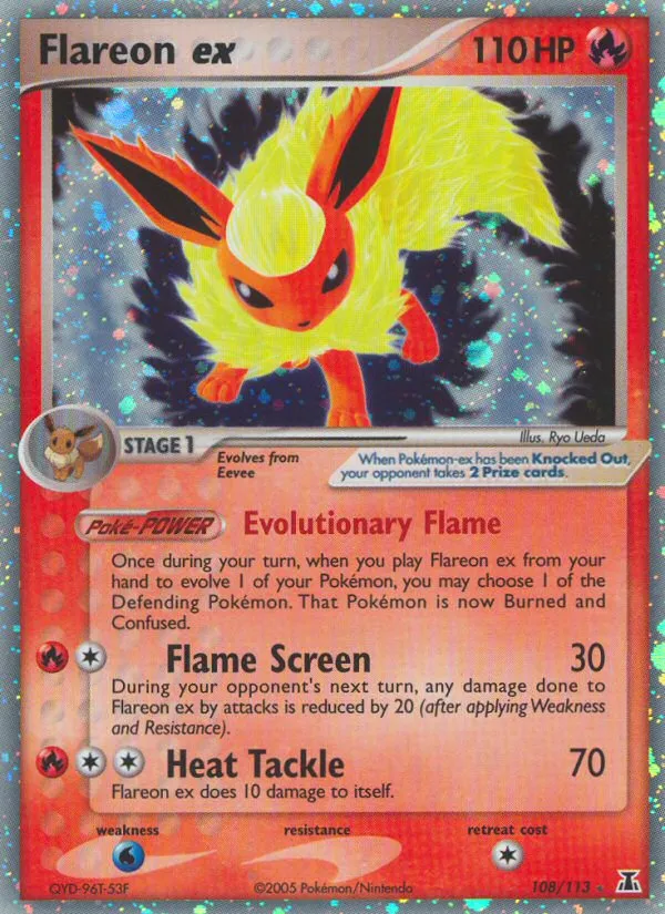 Flareon ex #108, Delta Species