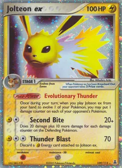 Jolteon ex #109, Standard