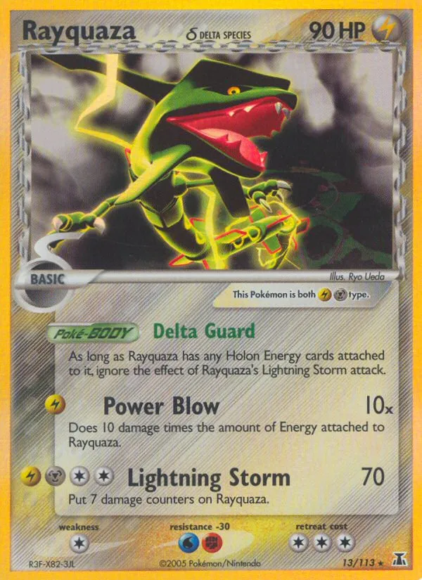 Rayquaza δ #13, Delta Species