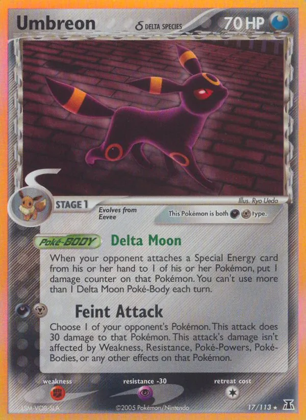Umbreon δ #17, Delta Species