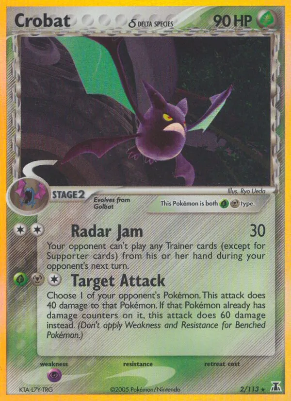 Crobat δ #2, Delta Species