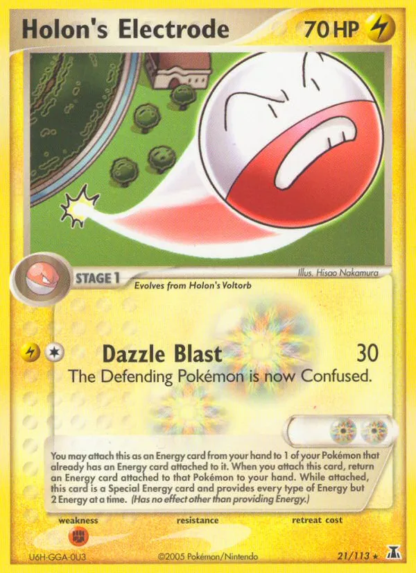 Holon's Electrode #21, Delta Species