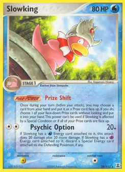 Slowking #28, Reverse Foil