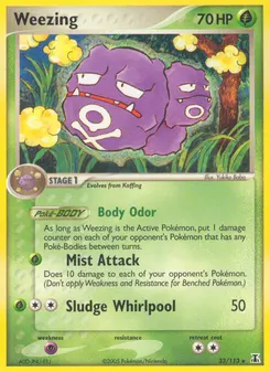 Weezing #33, Reverse Foil