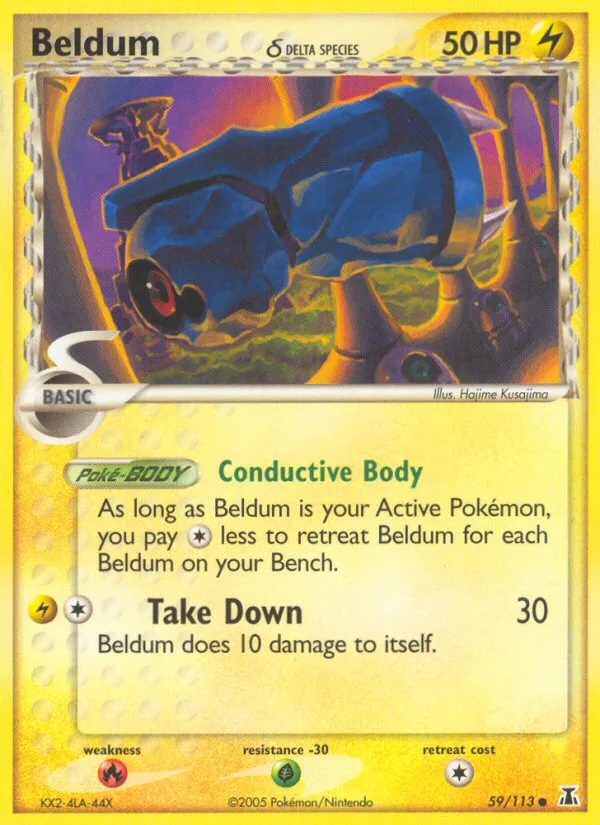 Beldum δ #59, Delta Species Reverse Foil
