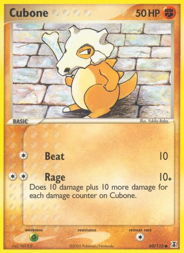 Cubone #60, Delta Species