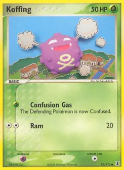 Koffing #72, Reverse Foil