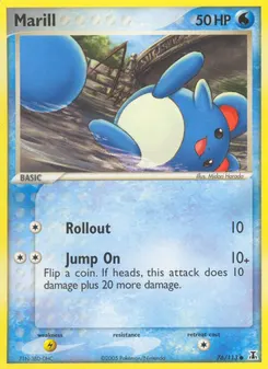 Marill #76, Reverse Foil