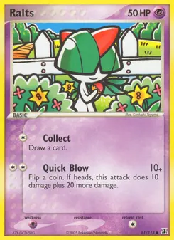 Ralts #81, Reverse Foil