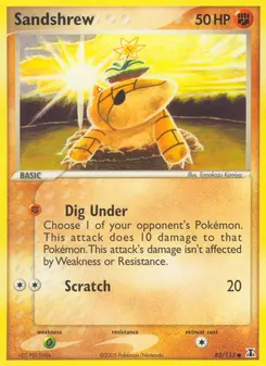 Sandshrew #82, Reverse Foil