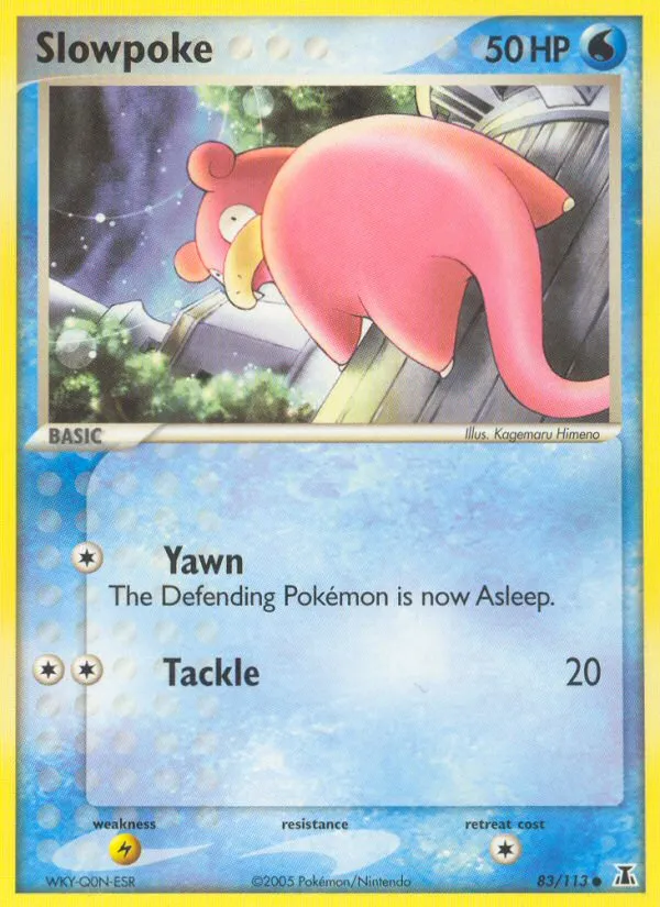 Slowpoke #83, Delta Species Reverse Foil