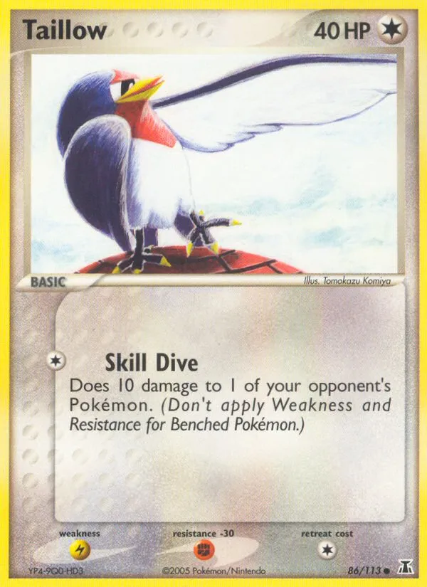 Taillow #86, Delta Species Reverse Foil