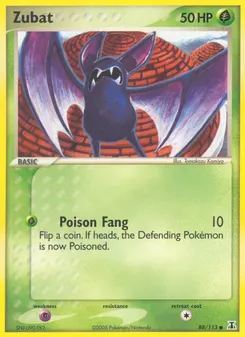 Zubat #88, Reverse Foil