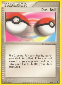 Dual Ball #89, Reverse Foil