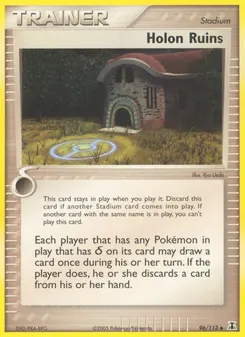 Holon Ruins #96, Reverse Foil