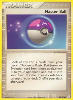 Master Ball #99, Reverse Foil