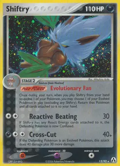 Shiftry #12, Reverse Foil