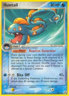 Huntail #18, Reverse Foil