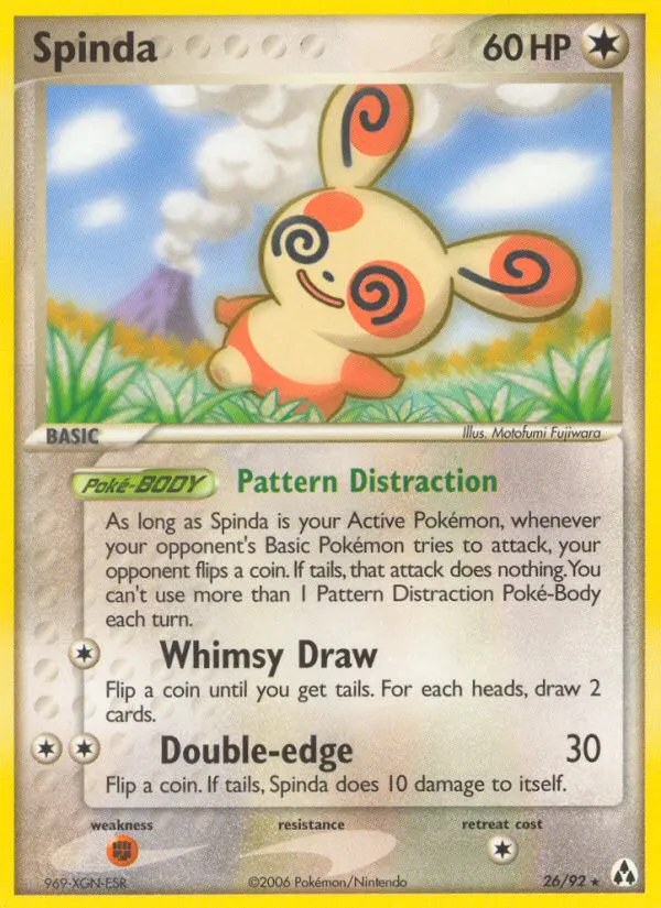 Spinda #26, Legend Maker Reverse Foil