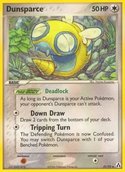 Dunsparce #31, Reverse Foil