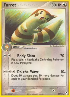 Furret #33, Reverse Foil