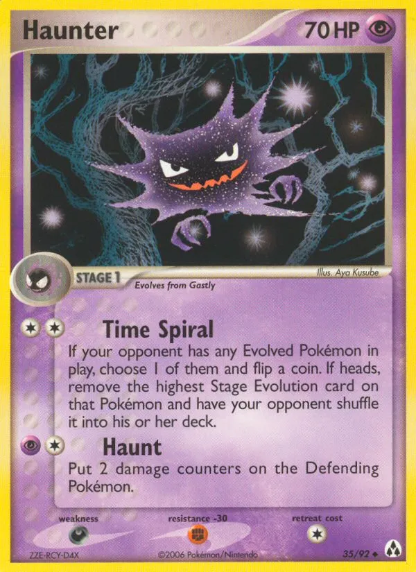 Haunter #35, Legend Maker Reverse Foil