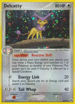 Delcatty #4, Reverse Foil