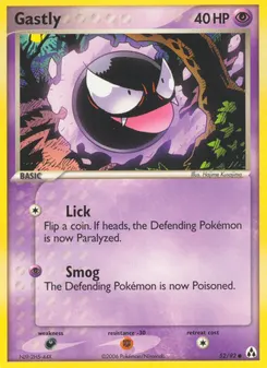 Gastly #52, Reverse Foil