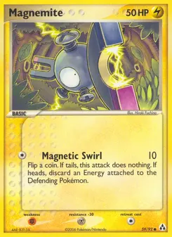 Magnemite #59, Reverse Foil