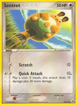 Sentret #62, Reverse Foil