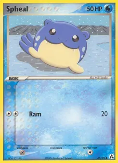 Spheal #65, Reverse Foil