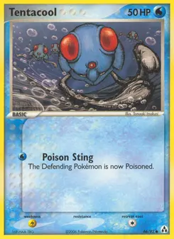 Tentacool #66, Reverse Foil